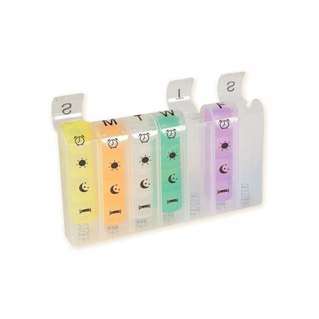 PORTAPILLOLE SETTIMANALE x4 SPRING - inglese