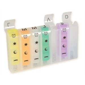 PORTAPILLOLE SETTIMANALE x4 SPRING - francese