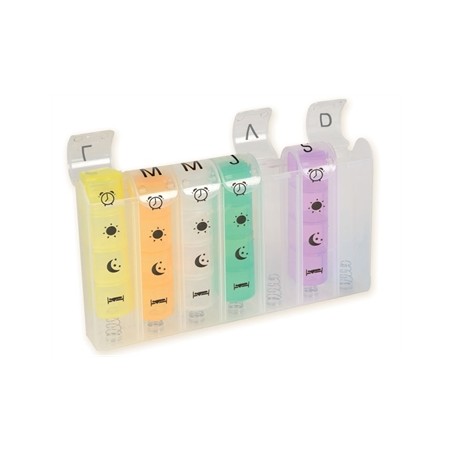 PORTAPILLOLE SETTIMANALE x4 SPRING - francese