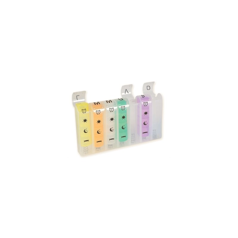 PORTAPILLOLE SETTIMANALE x4 SPRING - italiano