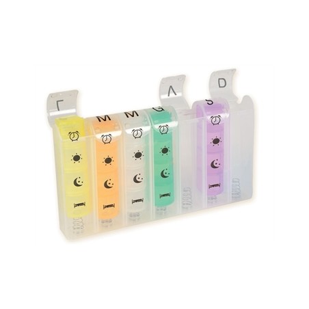 PORTAPILLOLE SETTIMANALE x4 SPRING - italiano
