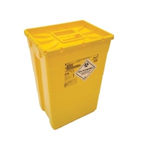 CONTENITORE RIFIUTI 50 litri - coperchio singolo