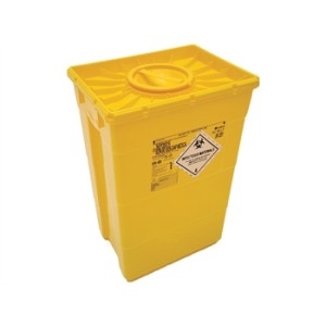 CONTENITORE RIFIUTI 50 litri - coperchio doppio
