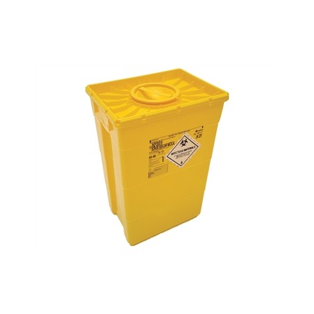 CONTENITORE RIFIUTI 50 litri - coperchio doppio