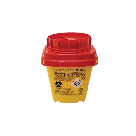 CONTENITORE RIFIUTI TAGLIENTI LINEA CS - 2 litri