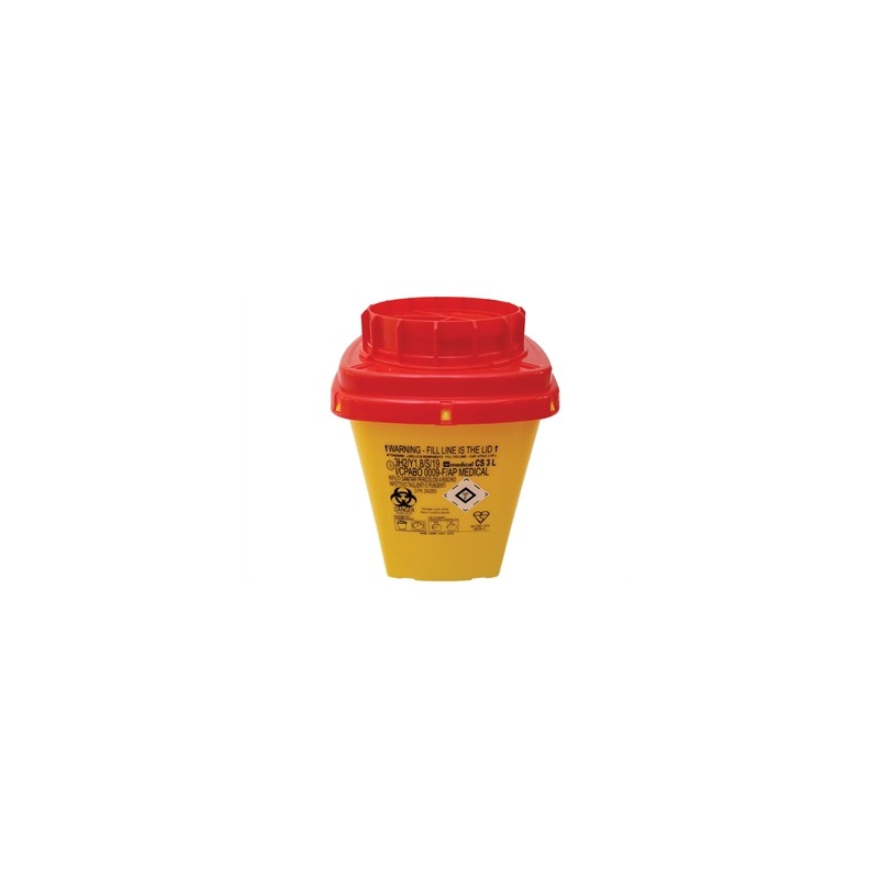 CONTENITORE RIFIUTI TAGLIENTI LINEA CS - 3 litri