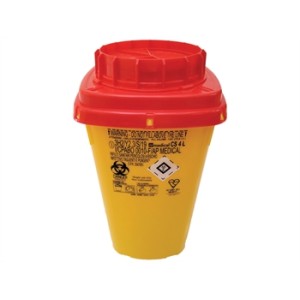 CONTENITORE RIFIUTI TAGLIENTI LINEA CS - 4 litri