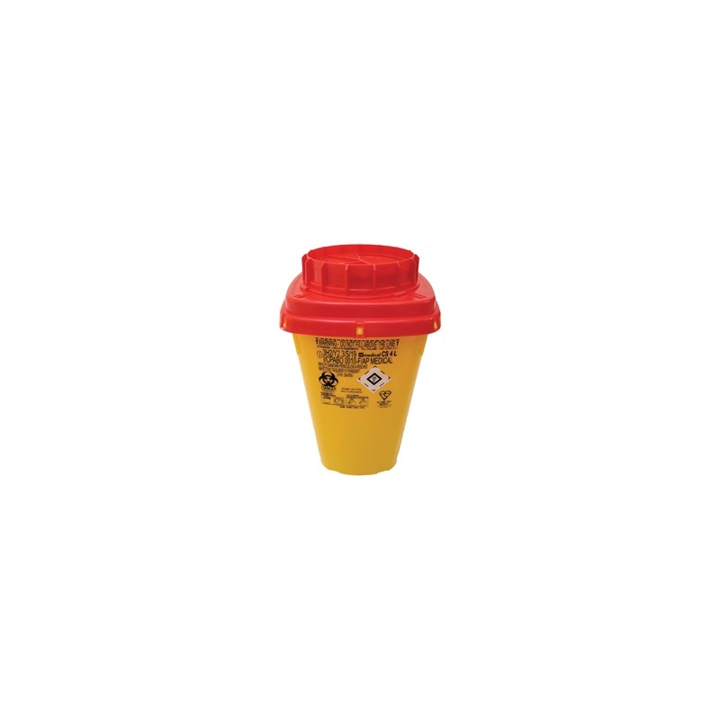 CONTENITORE RIFIUTI TAGLIENTI LINEA CS - 4 litri