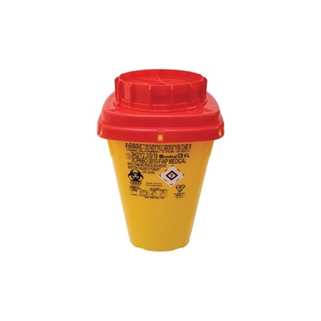 CONTENITORE RIFIUTI TAGLIENTI LINEA CS - 4 litri