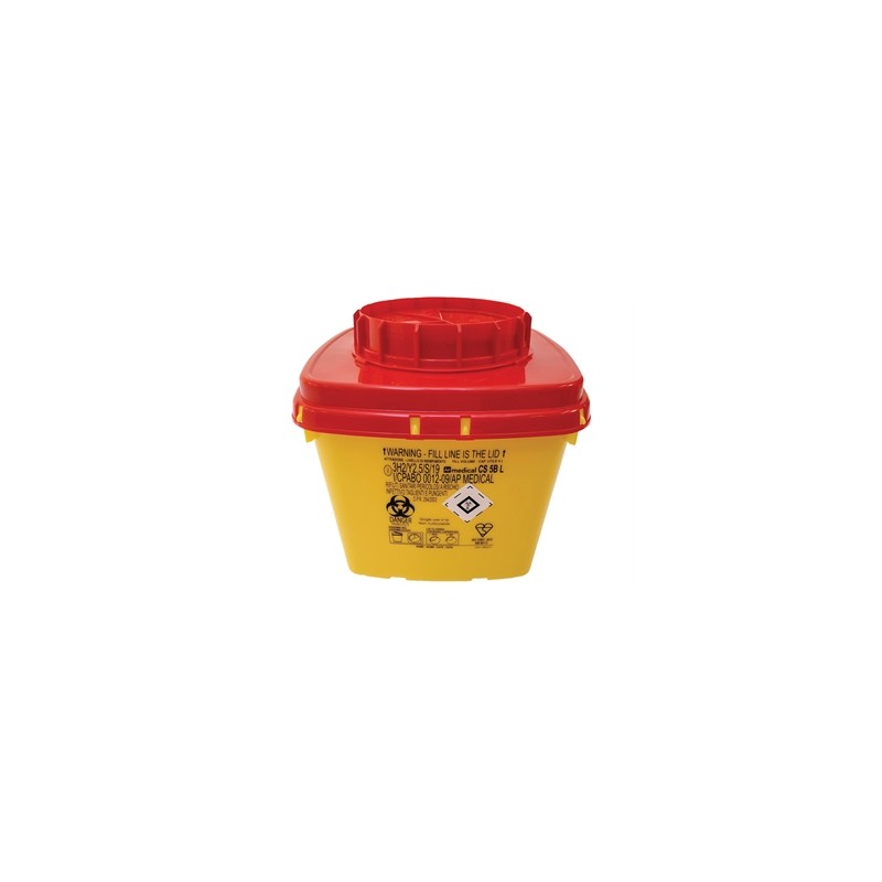 CONTENITORE RIFIUTI TAGLIENTI LINEA CS - 5 litri