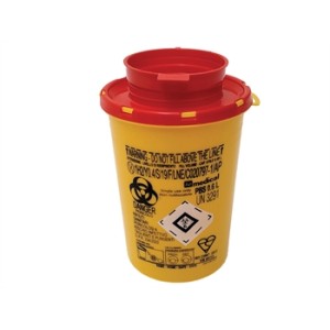 CONTENITORE RIFIUTI TAGLIENTI LINEA PBS - 0,6 litri