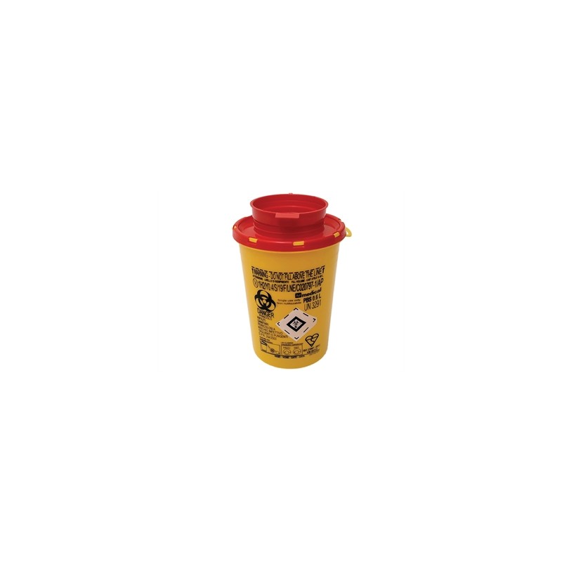 CONTENITORE RIFIUTI TAGLIENTI LINEA PBS - 0,6 litri