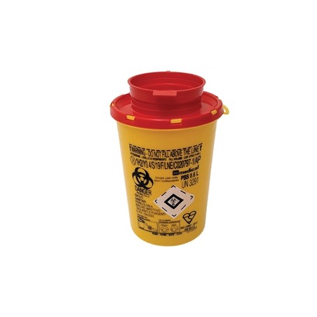 CONTENITORE RIFIUTI TAGLIENTI LINEA PBS - 0,6 litri