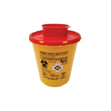 CONTENITORE RIFIUTI TAGLIENTI LINEA PBS - 1,5 litri