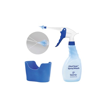 KIT D'IRRIGAZIONE AURICOLARE PER LAVAGGIO SPRAY OTOCLEAR - bottiglia da 500 ml