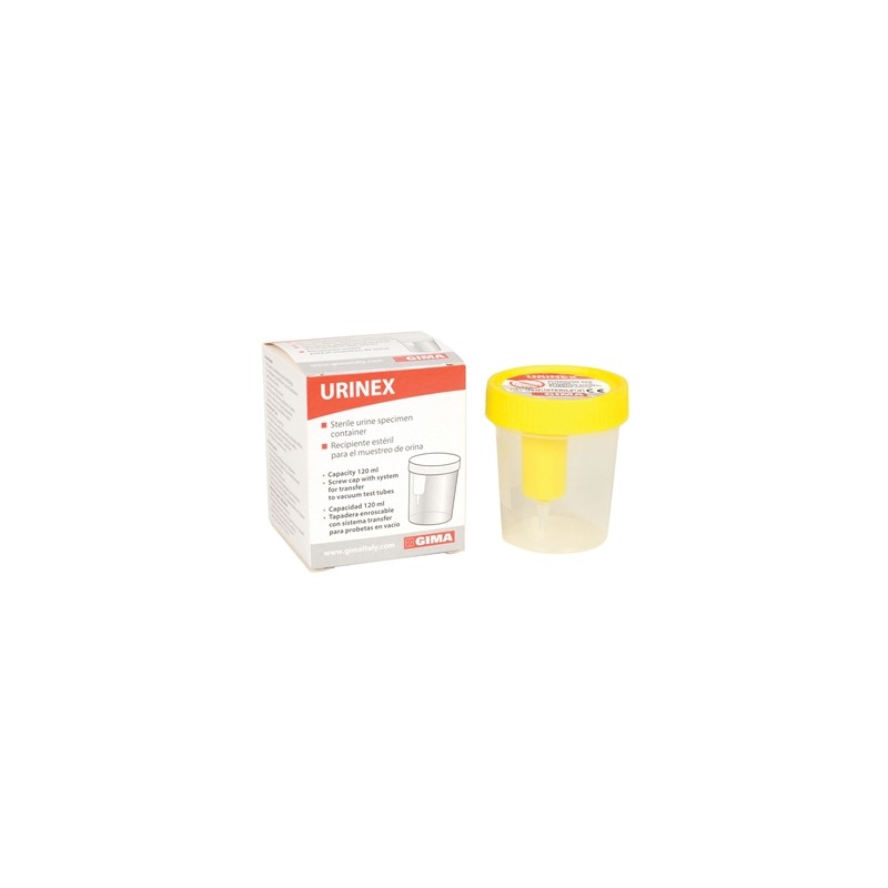 CONTENITORE URINE PLUS 120 ml con campionatore