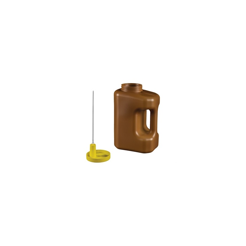 CONTENITORE URINE 24 ORE - tanica 3000 ml con sistema di aspirazione