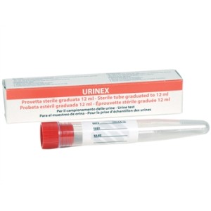 PROVETTA URINE 12 ml - scatola singola - sterile