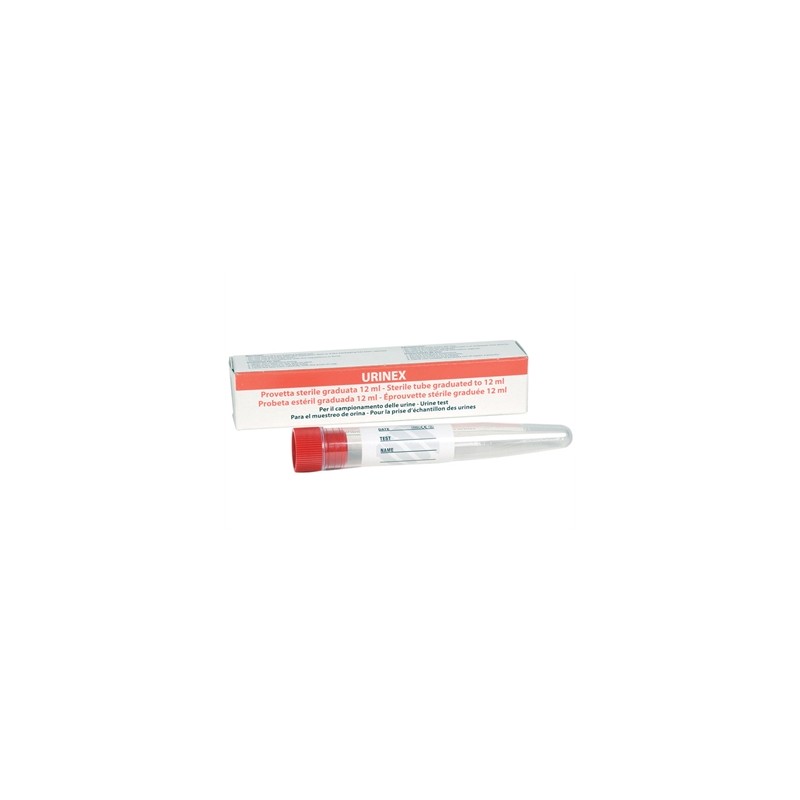 PROVETTA URINE 12 ml - scatola singola - sterile