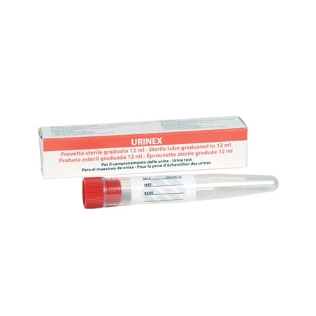 PROVETTA URINE 12 ml - scatola singola - sterile