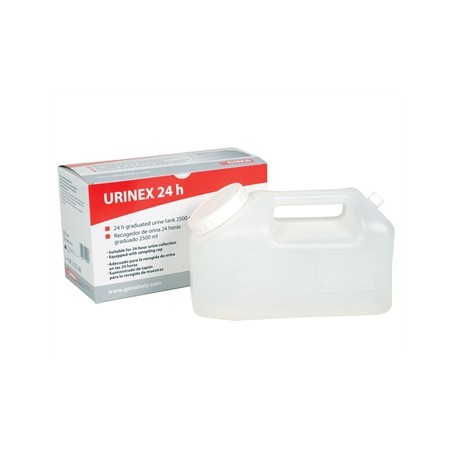 TANICA URINE 24 ORE 2500 ml - scatola singola