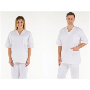 CASACCA COTONE - bianca - L