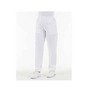 PANTALONI COTONE - bianchi - XL