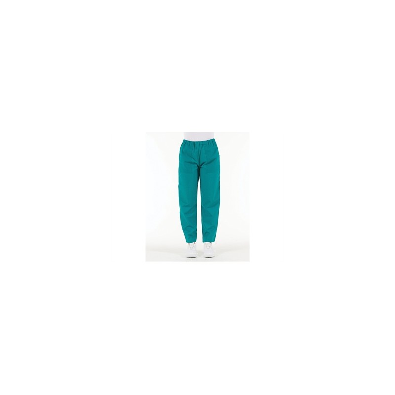 PANTALONI COTONE - verdi - L
