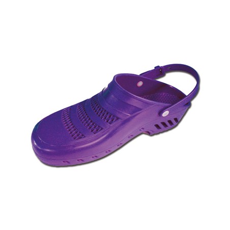 ZOCCOLI VIOLA - con fori e cinturino - 42