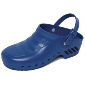 ZOCCOLI BLU - senza fori con cinturino - 36