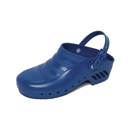ZOCCOLI BLU - senza fori con cinturino - 37