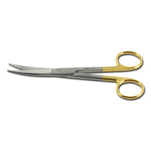 FORBICI CURVE C.T. PUNTE ACUTE - 14,5 cm