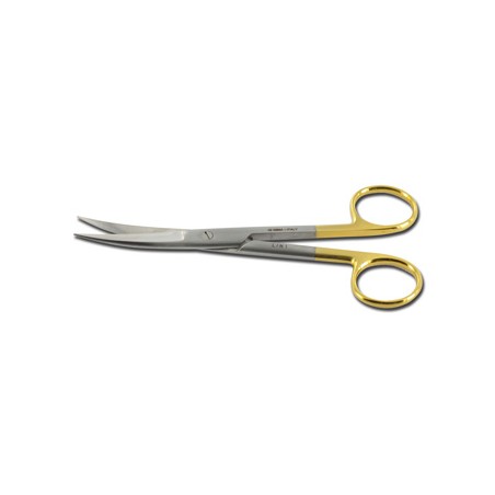 FORBICI CURVE C.T. PUNTE ACUTE - 14,5 cm