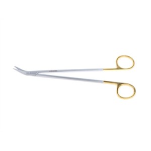 FORBICI DEBAKEY POTTS SMITH C.T.-19 cm- ang.45°