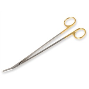 FORBICI DEBAKEY POTTS SMITH C.T.-23 cm- ang.25°