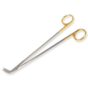 FORBICI DEBAKEY POTTS SMITH C.T.-23 cm- ang.60°