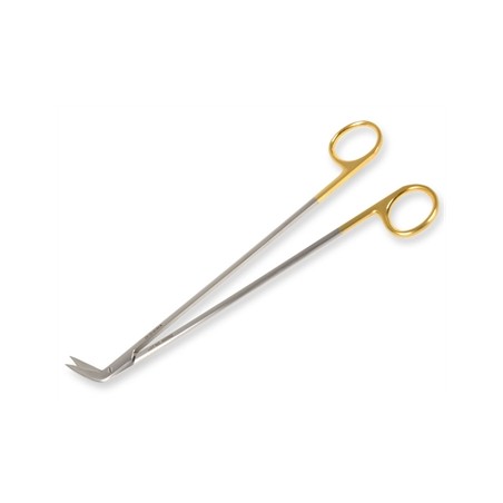 FORBICI DEBAKEY POTTS SMITH C.T.-23 cm- ang.60°