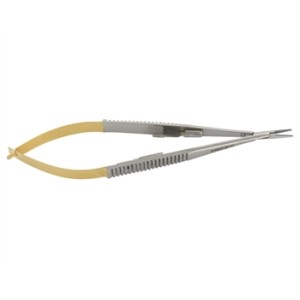 PORTA AGHI CASTROVIEJO C.T. RETTO - 14 cm - punte lisce