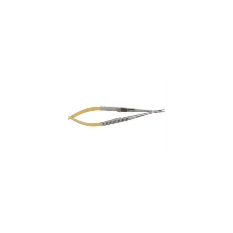 PORTA AGHI CASTROVIEJO C.T. RETTO - 14 cm - punte lisce