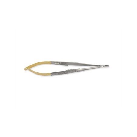 PORTA AGHI CASTROVIEJO C.T. RETTO - 14 cm - punte zigrinate