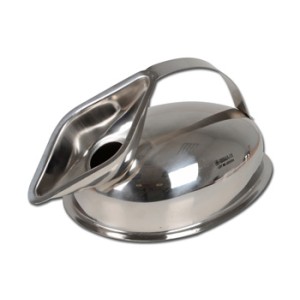URINALE FEMMINILE ACCIAIO INOX
