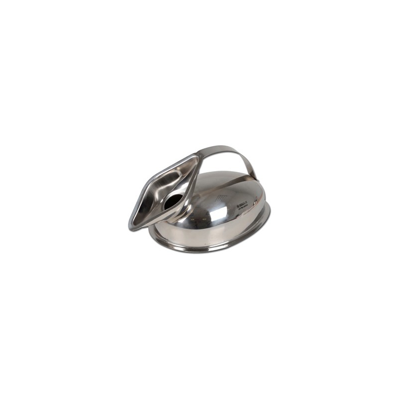 URINALE FEMMINILE ACCIAIO INOX