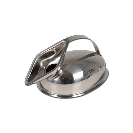 URINALE FEMMINILE ACCIAIO INOX