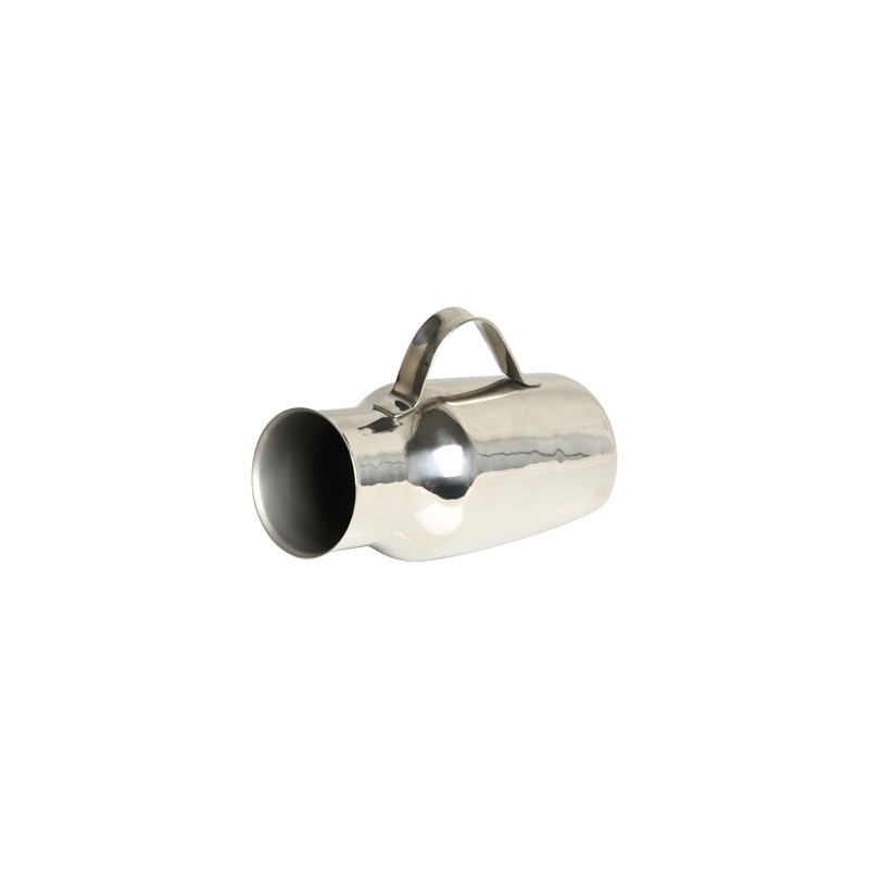 URINALE MASCHILE DIAGONALE ACCIAIO INOX diametro 85x220 mm - 1,5 l