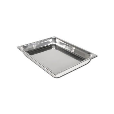 VASSOIO ACCIAIO INOX 380x304x50 mm