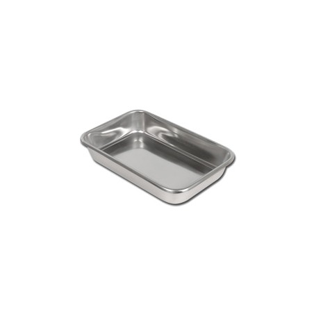 VASSOIO ACCIAIO INOX 264x172x47 mm
