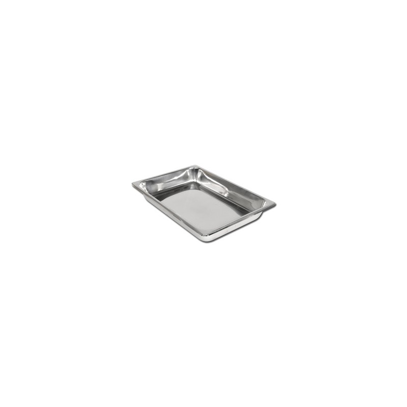 VASSOIO ACCIAIO INOX 355x254x50 mm