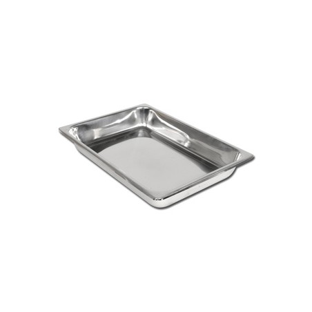 VASSOIO ACCIAIO INOX 355x254x50 mm