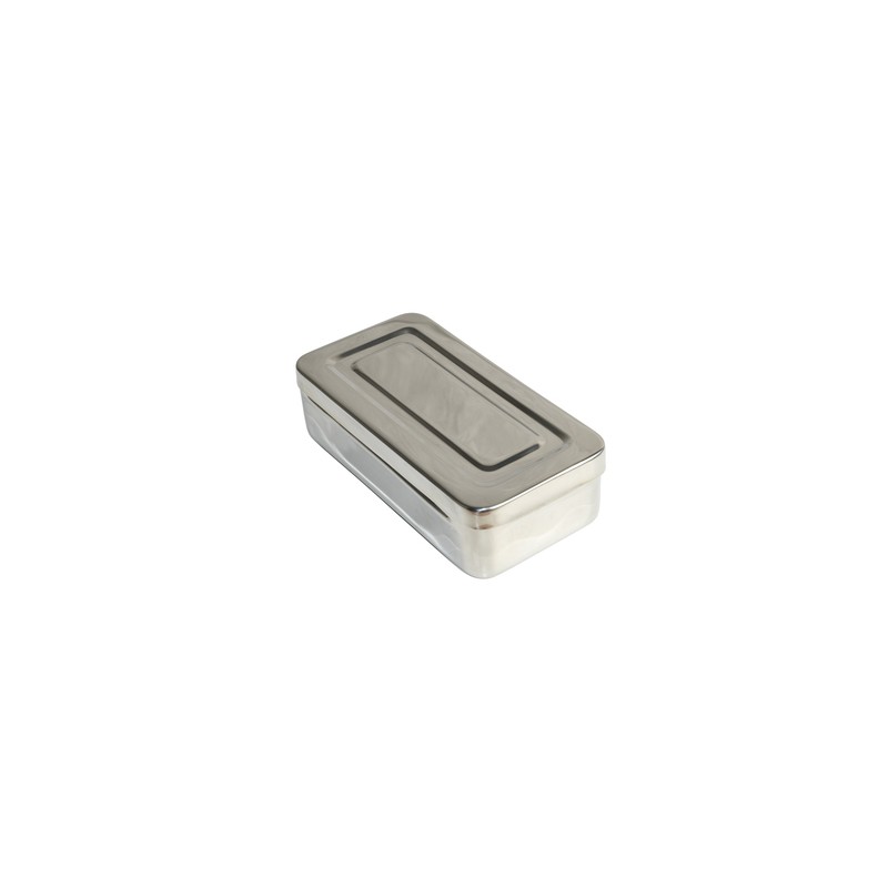 SCATOLA ACCIAIO INOX - 20x10x5 cm