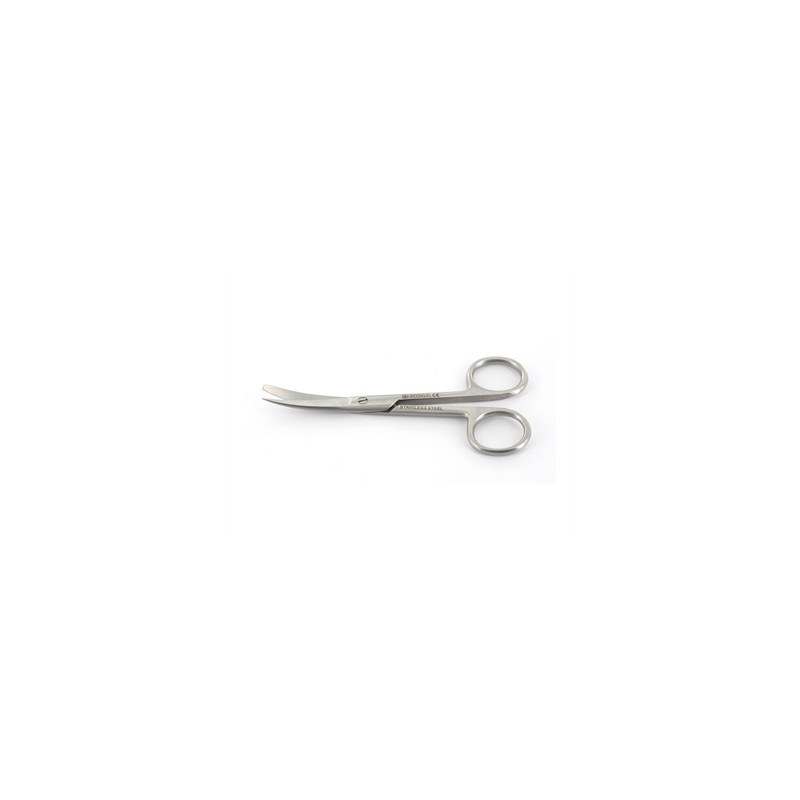 FORBICE CURVA punte alterne - 14,5 cm
